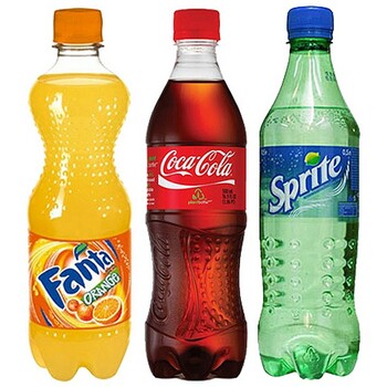 Coca, Fanta, Sprit