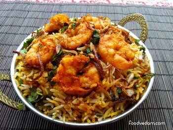 Prawn Biryani